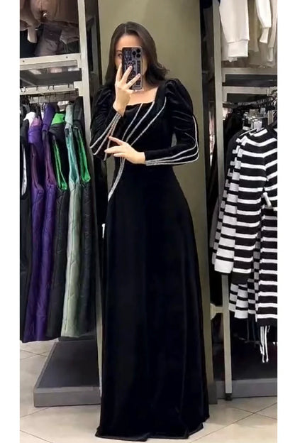 Рокля от кадифе TSH434