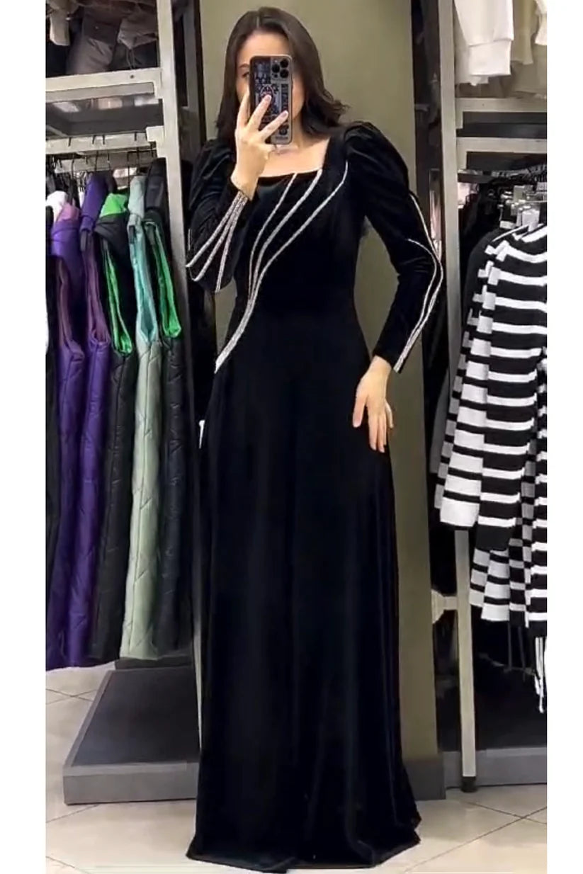 Рокля от кадифе TSH434