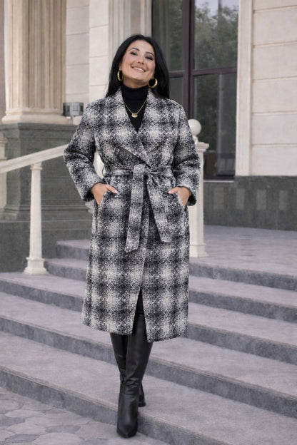 Палто от вълнен плат TSH596