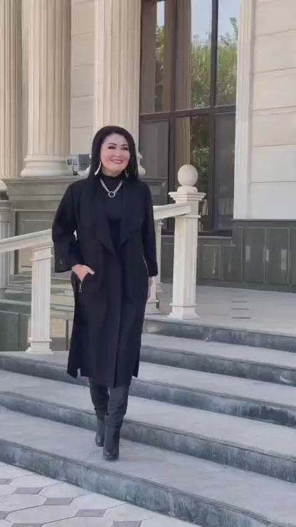 Палто от вълнен плат TSH589